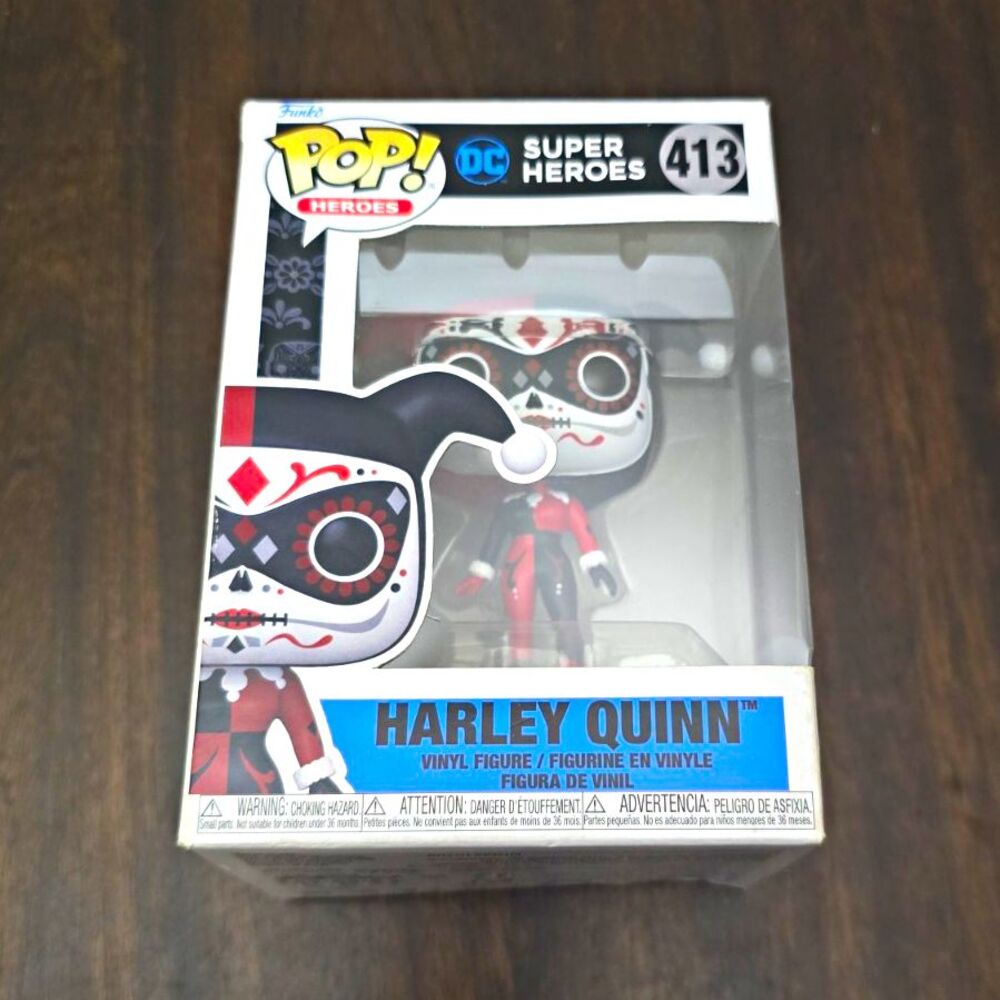 Funko Pop! Heroes: Harley Quinn #413 (DC Super Heroes) Vinyl Figure w/ Protector